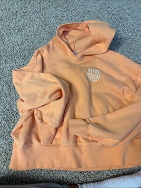 Old Navy Peach 'KIND CREW' Pullover Hoodie
